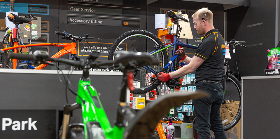 Retail bike mech